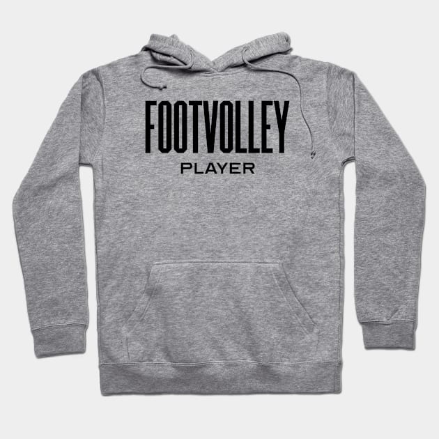 Footvolley Player Hoodie by Moniato